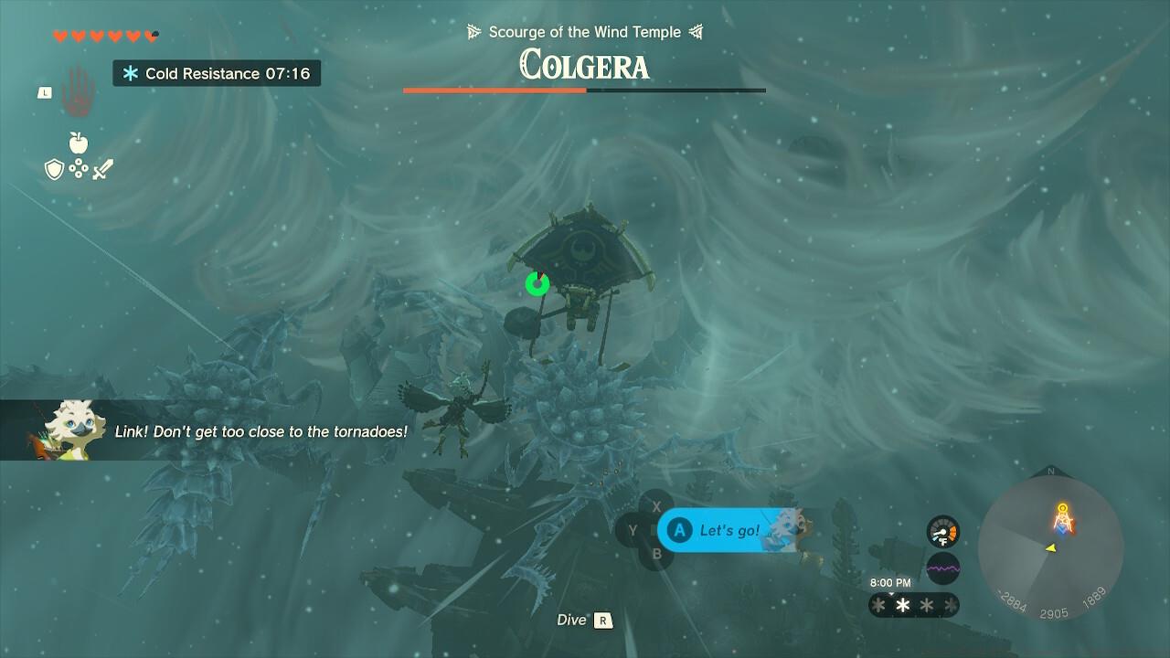 You'll have to find a gap to dodge tornadoes.