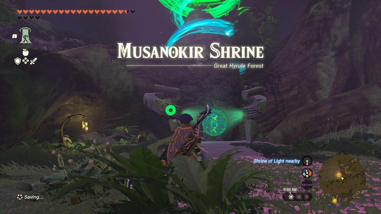 Musanokir Shrine location