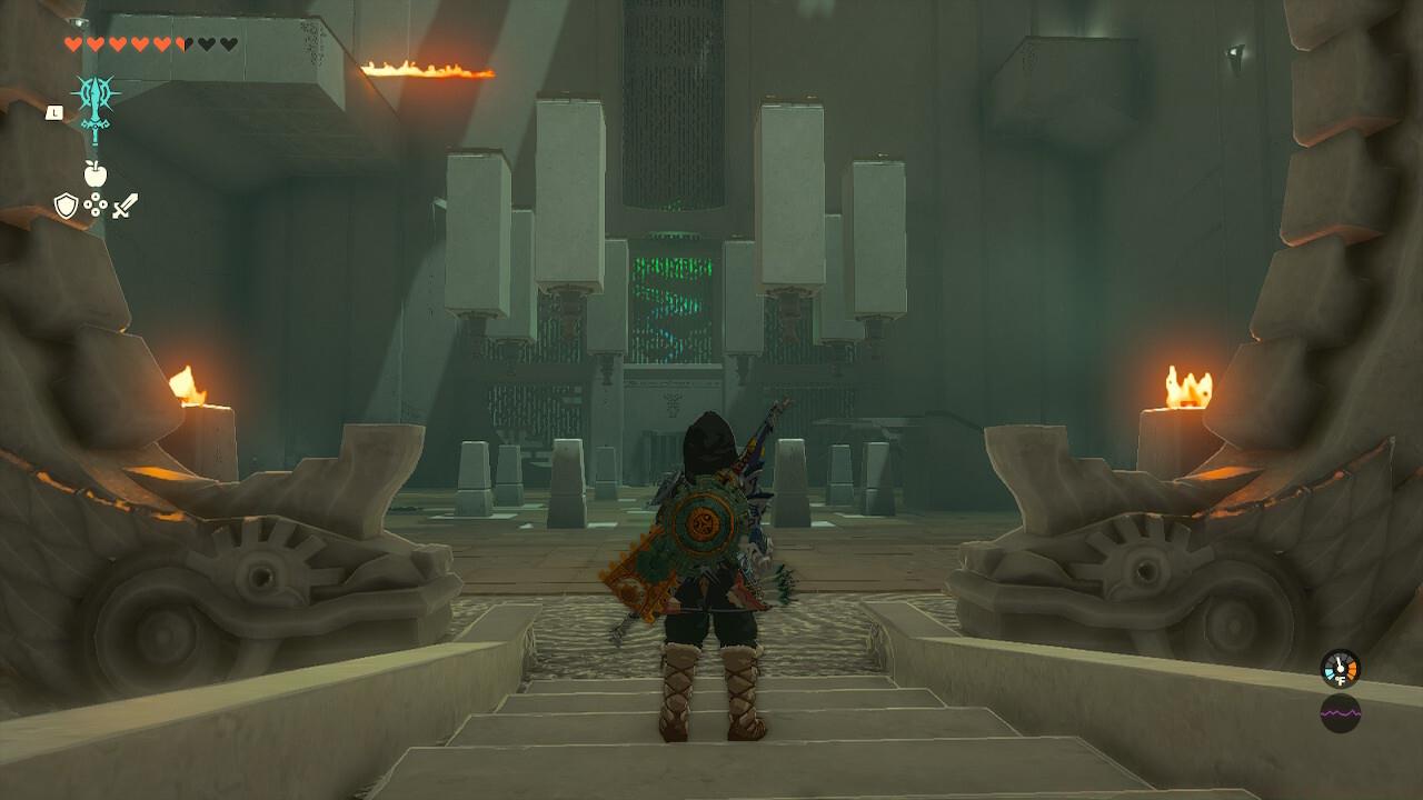 The entire Gemimik Shrine takes place in this single room.