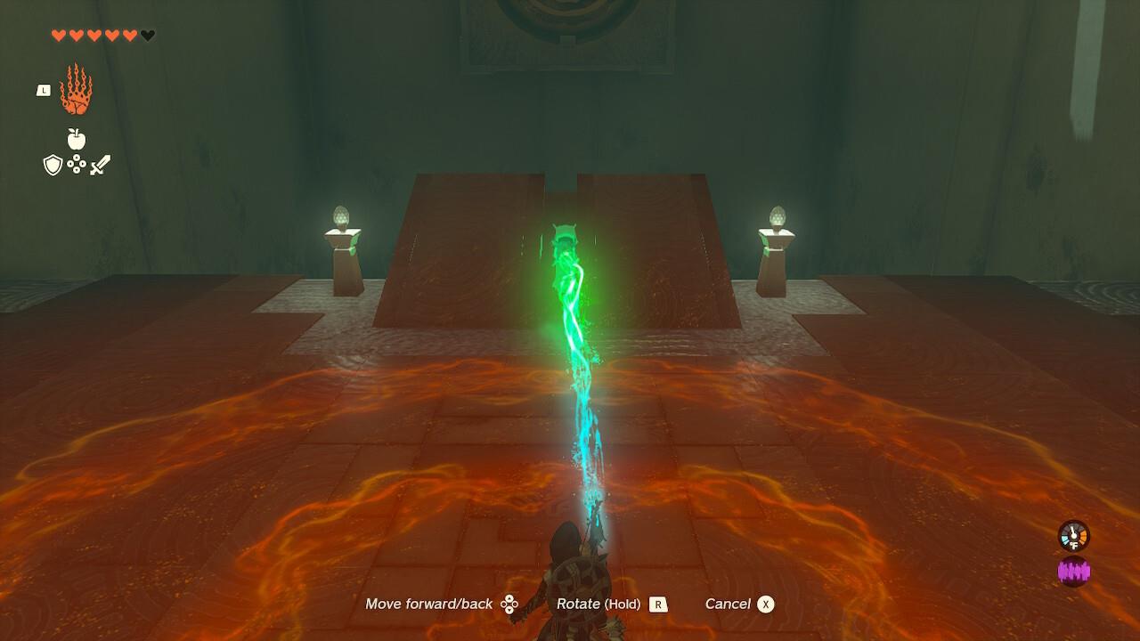 Send a rocket over to hit the target.