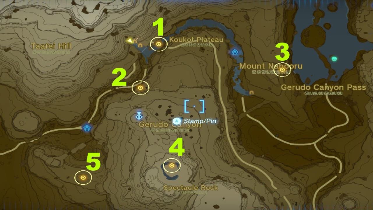 Frog Altars map