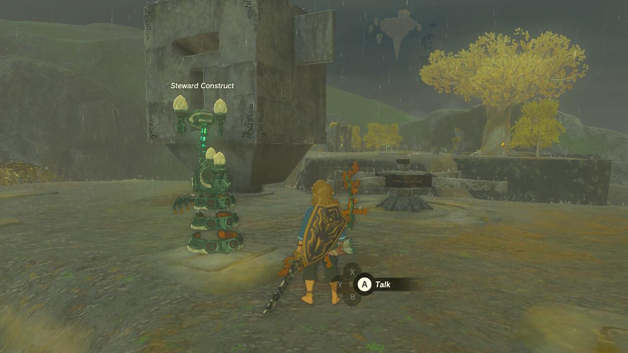 Friendly Construct and the object in question