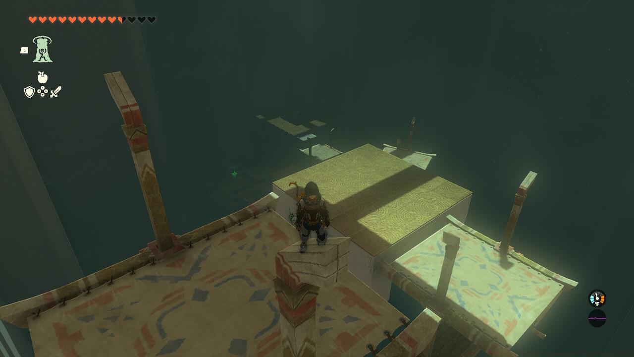 Stand on this pillar and Ascend straight up to save an arrow.