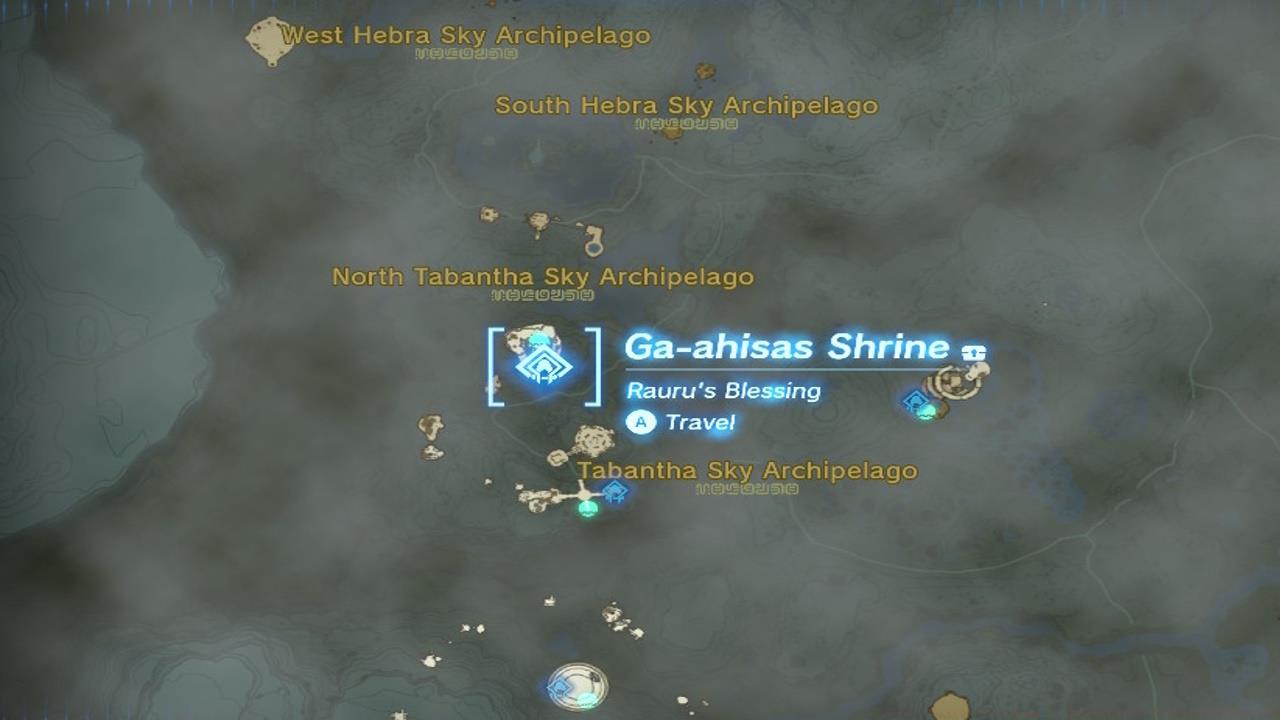 Lightcast Island map