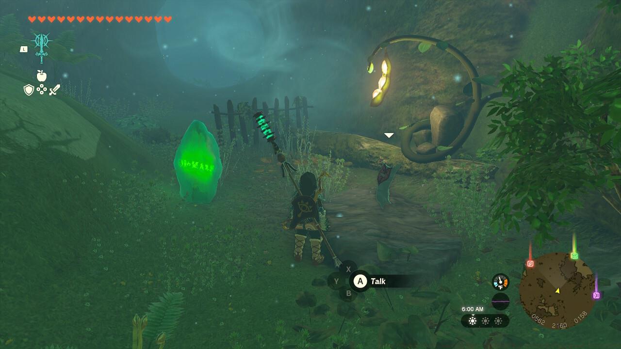 Damia begins a side activity.