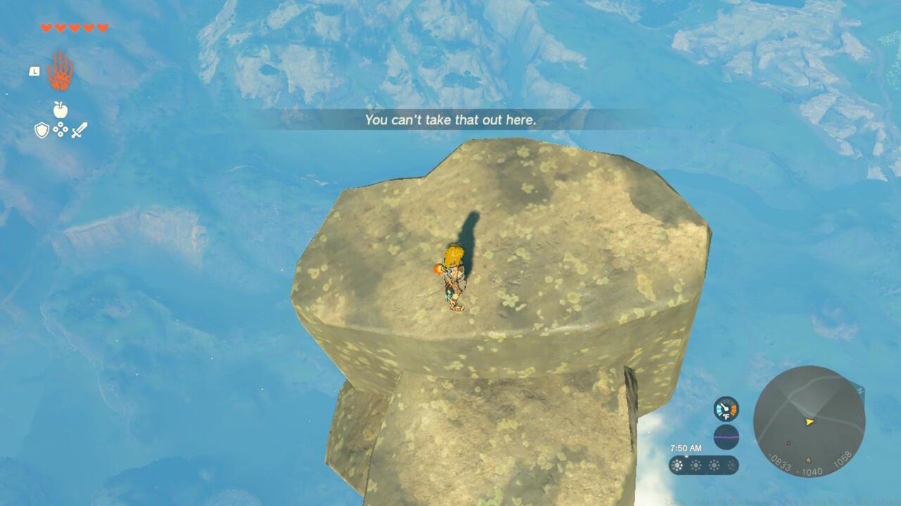 Using Recall on falling boulders may get you to the Sky Islands, but not always.