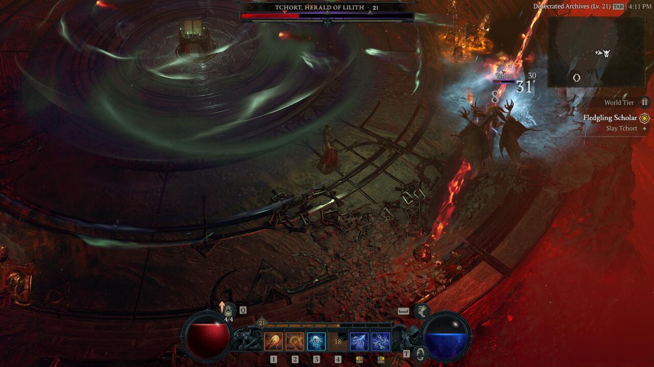 The Hydra is a terrific way to deal passive damage, especially to bosses. 