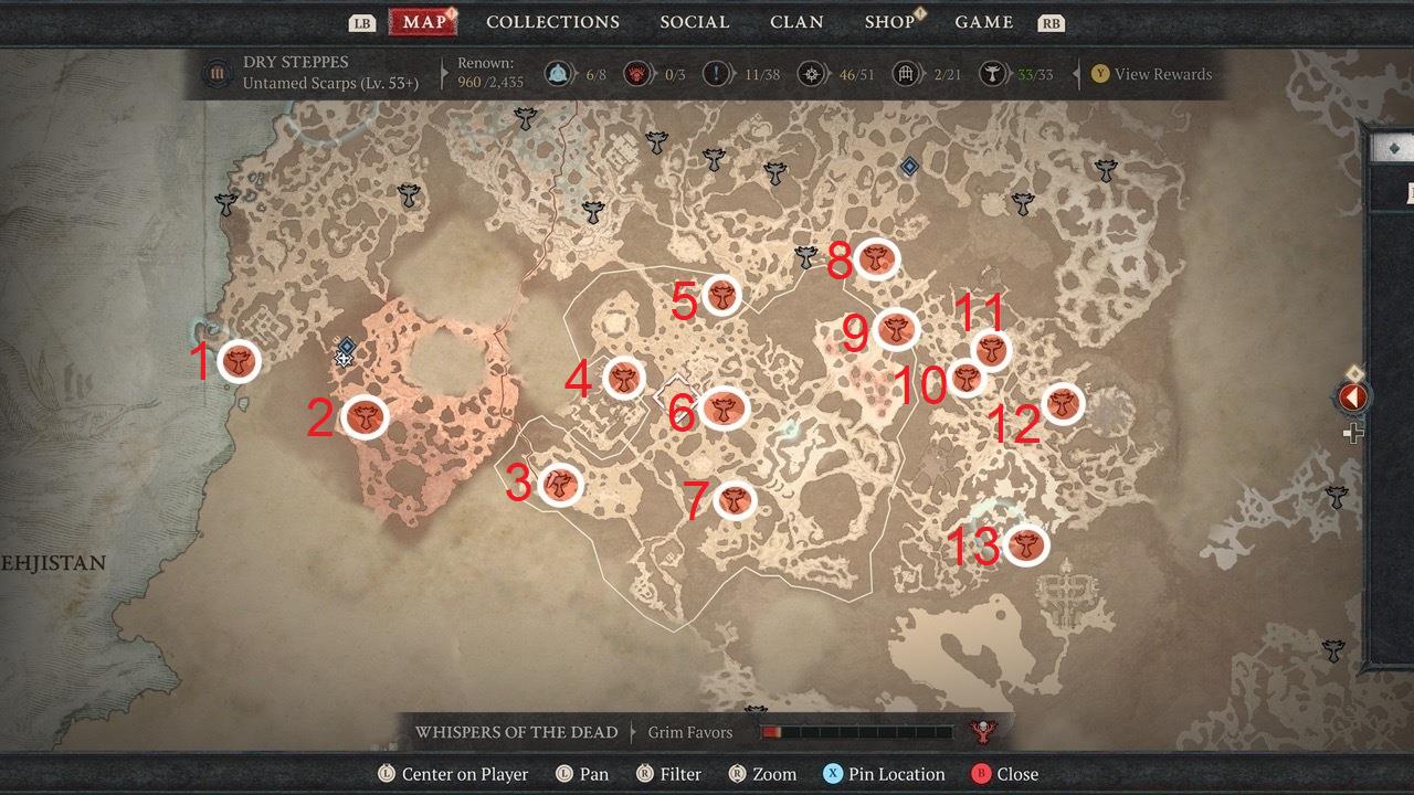 South Dry Steppes Altars of Lilith