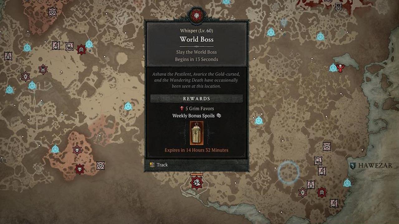 We first encountered Wandering Death when it spawned in the Hawezar arena.