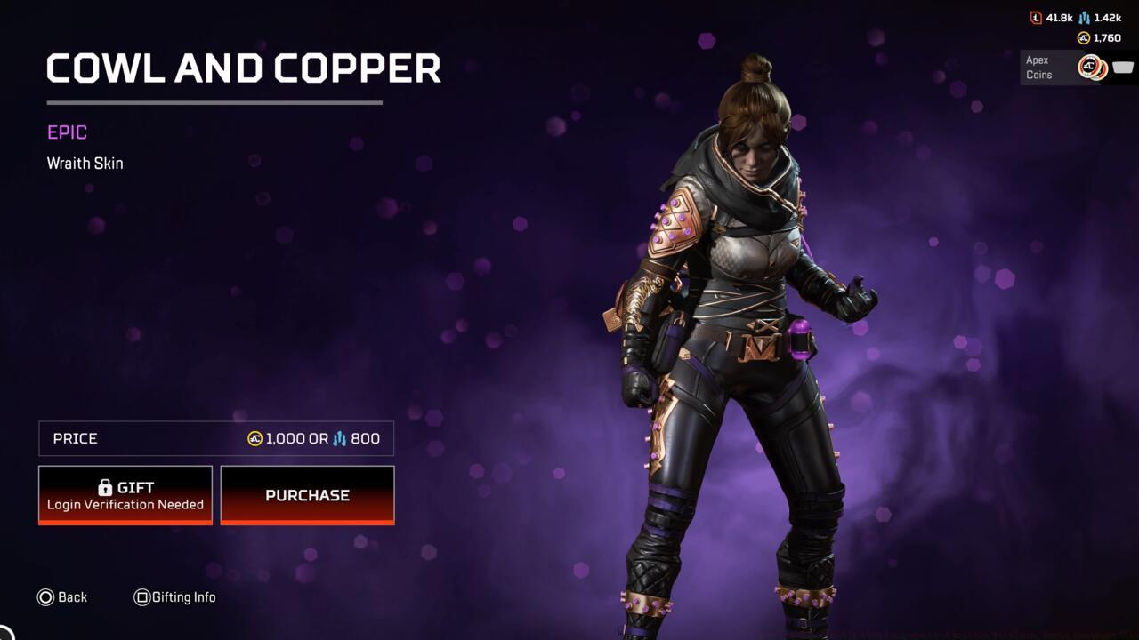 Cowl And Copper Wraith