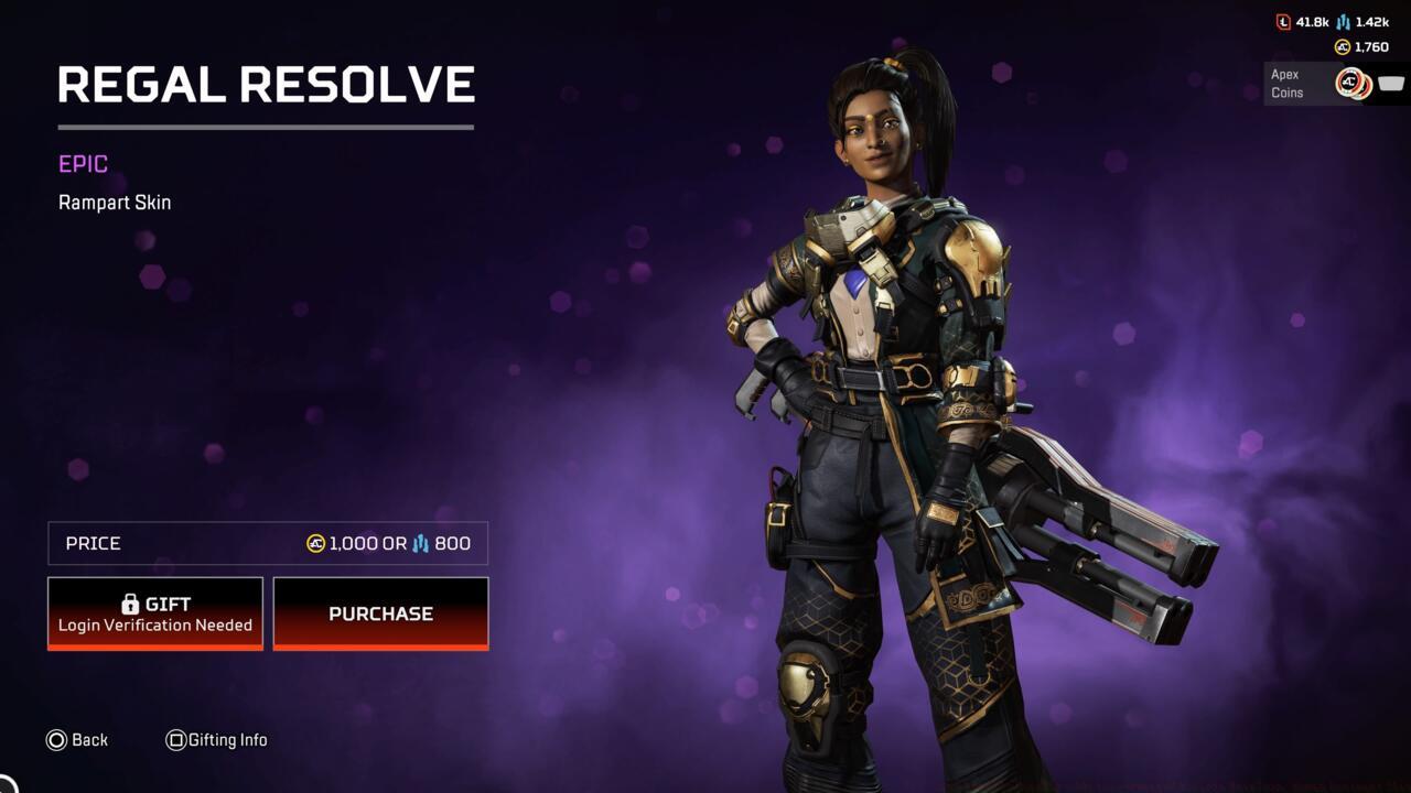 Regal Resolve Rampart