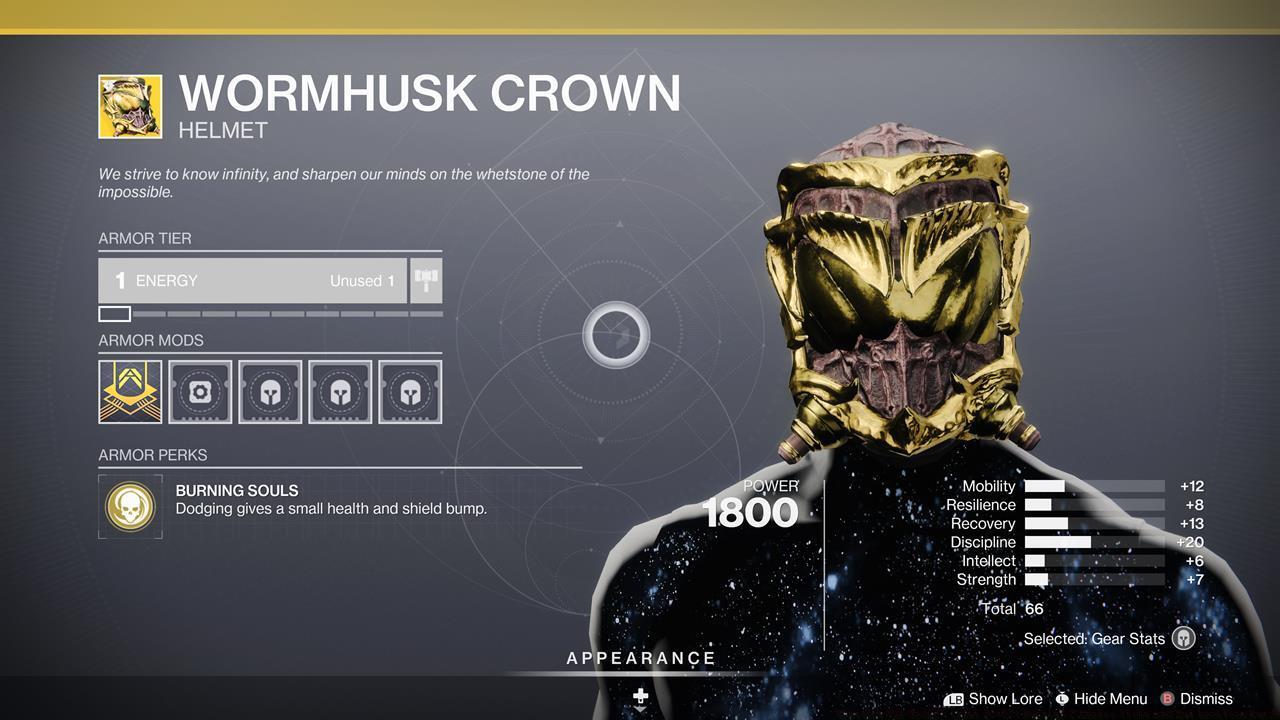 Wormhusk Crown