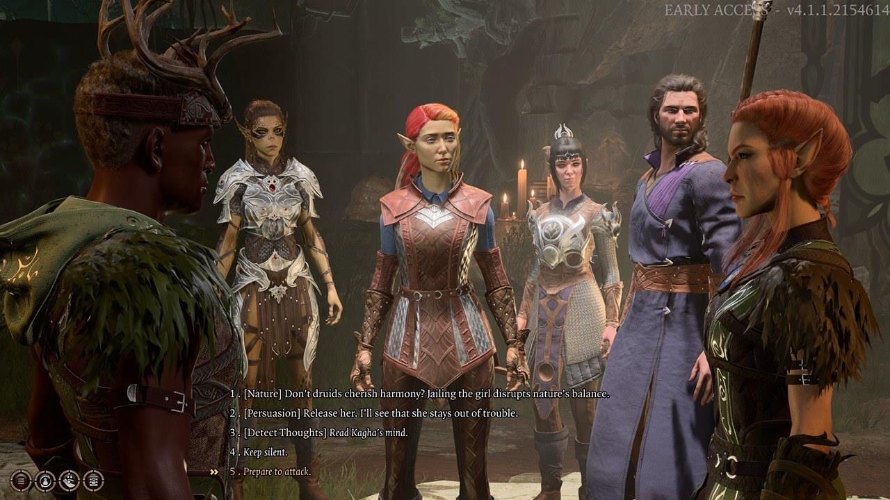 Make your choice here to determine Arabella's fate.