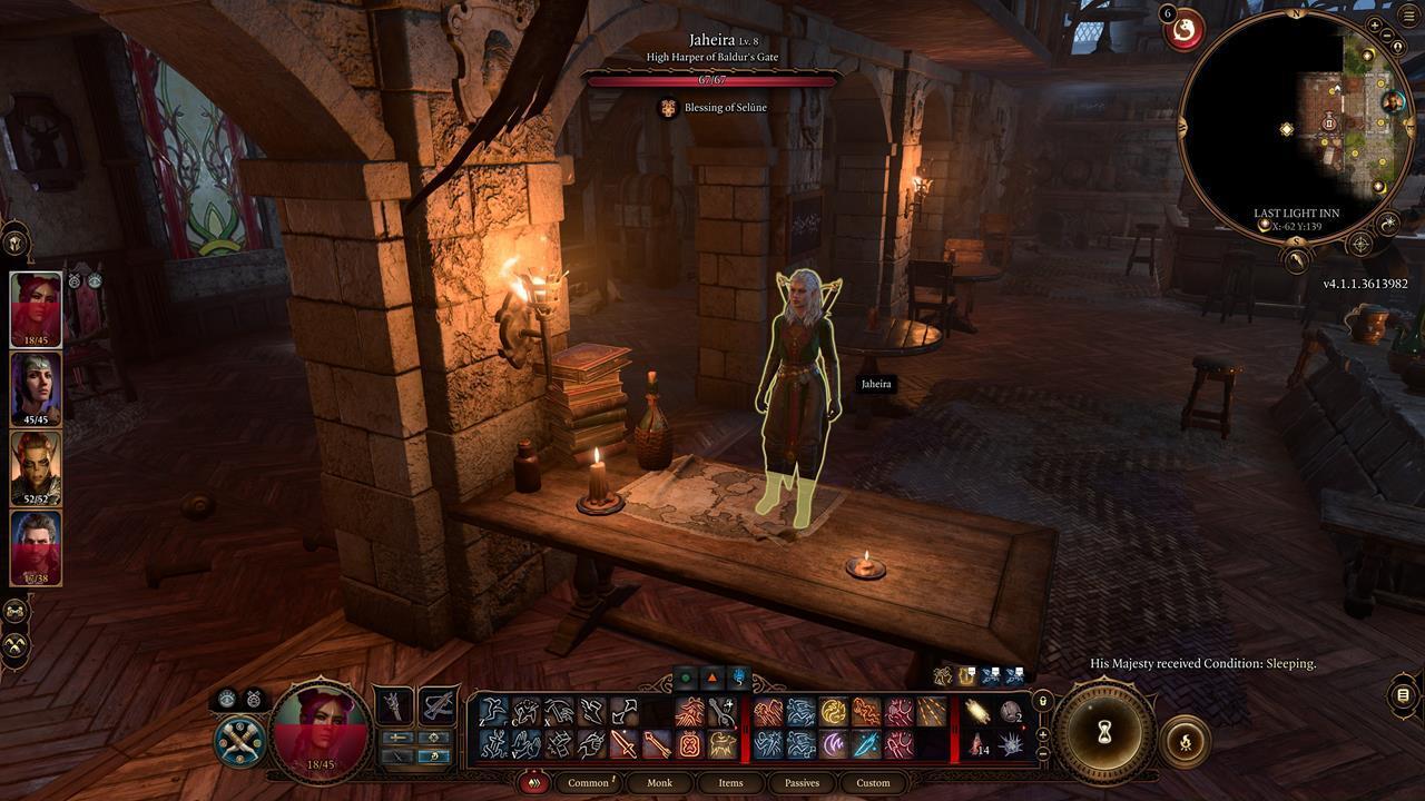 Jaheira leads the Harpers and their HQ is Last Light Inn.