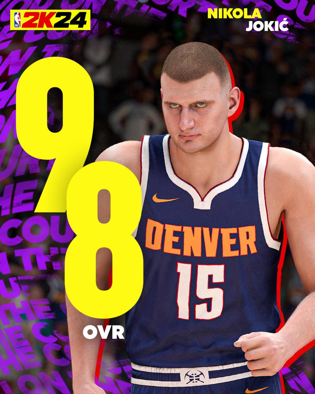 Nikola Jokić - 98 OVR