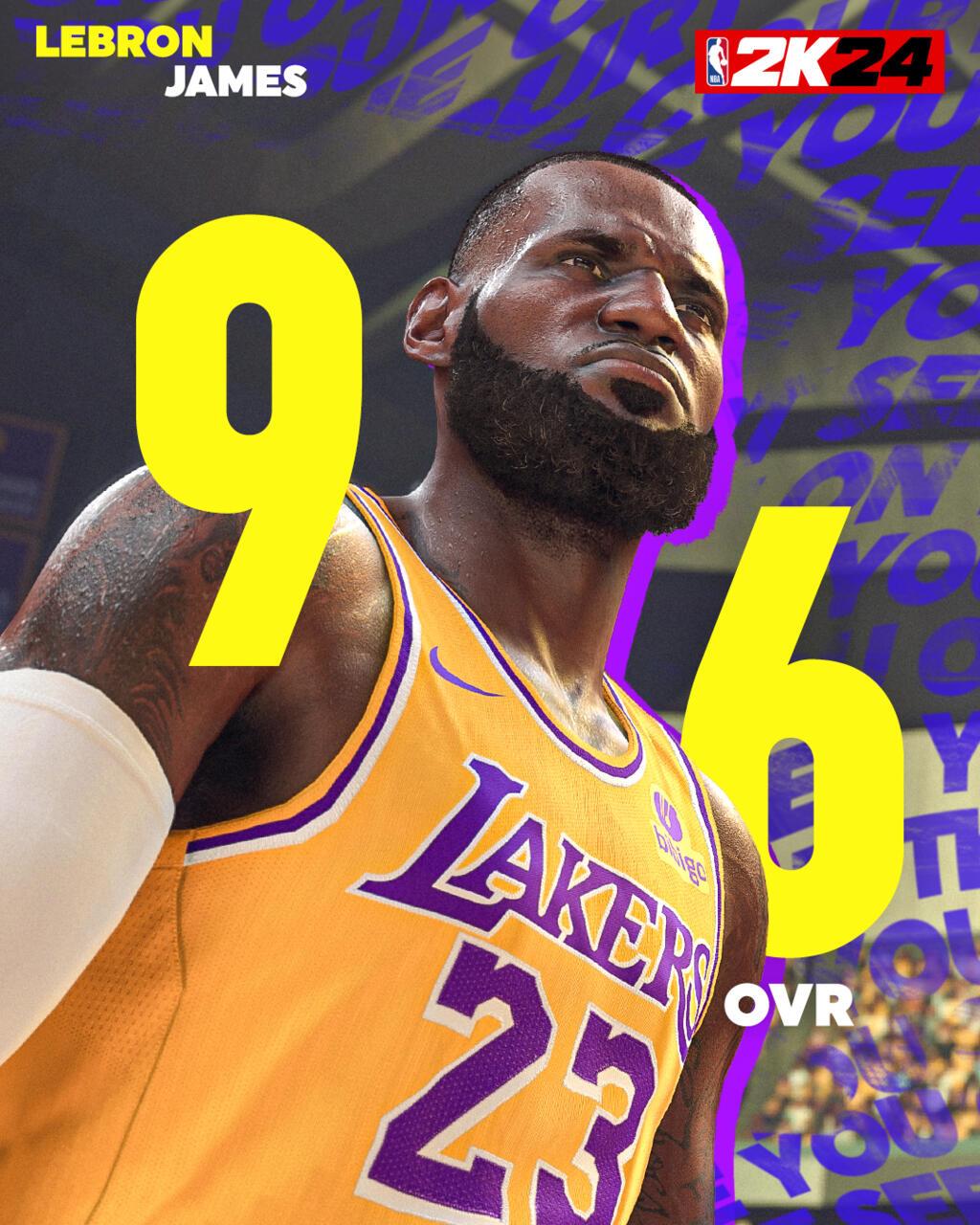 LeBron James - 96 OVR