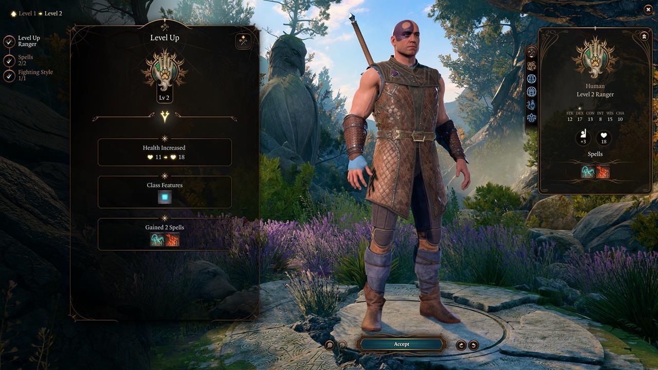 Minsc is reset to level 1 when he joins up. Thankfully, he has enough XP to get maxed out up to level 12, and he's proficient in most armor and weapon types, too. 