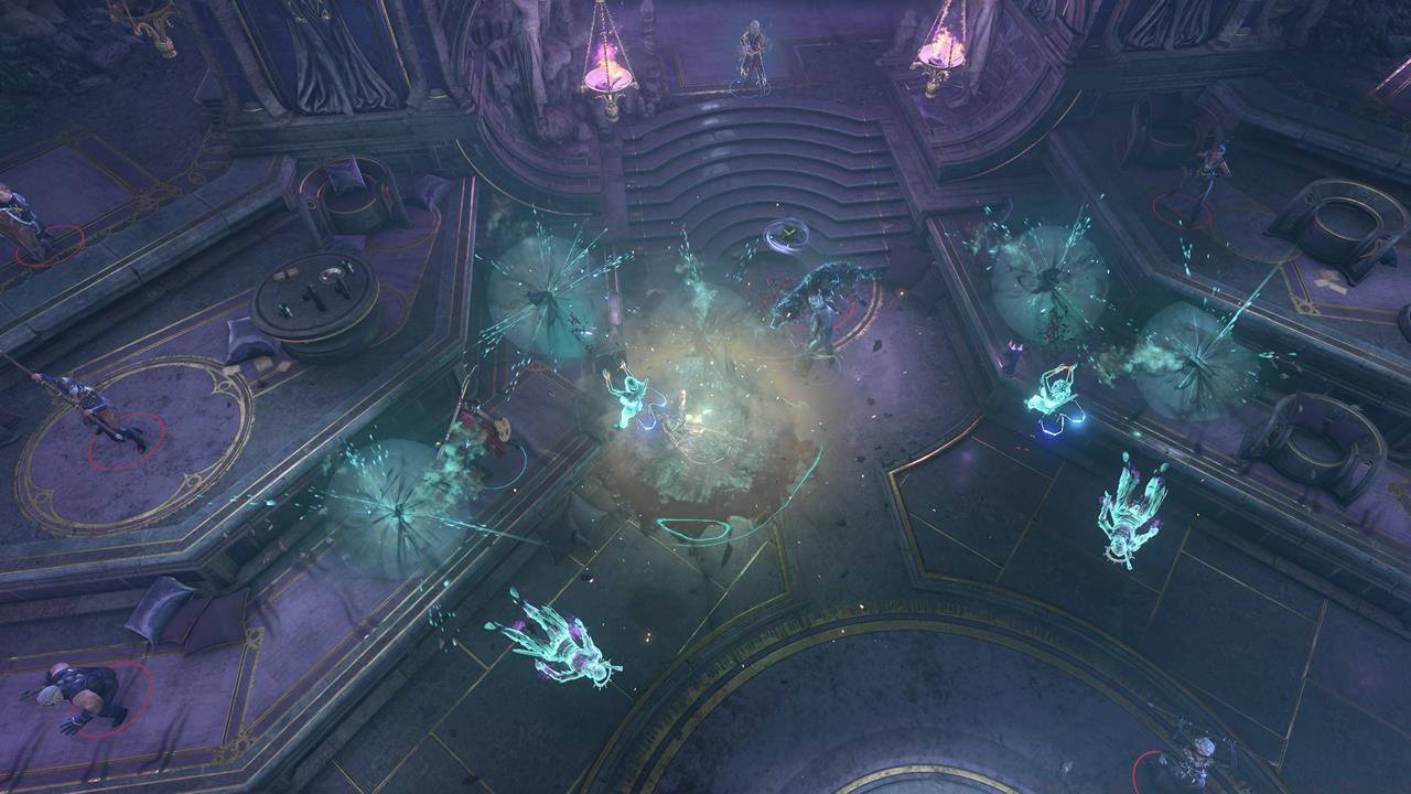 Use every AoE at your disposal, because Shar's followers won't take it easy on you.