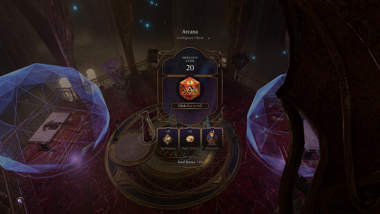 Jump down from the Ramazith's Tower balcony so you can disable these arcane barriers.