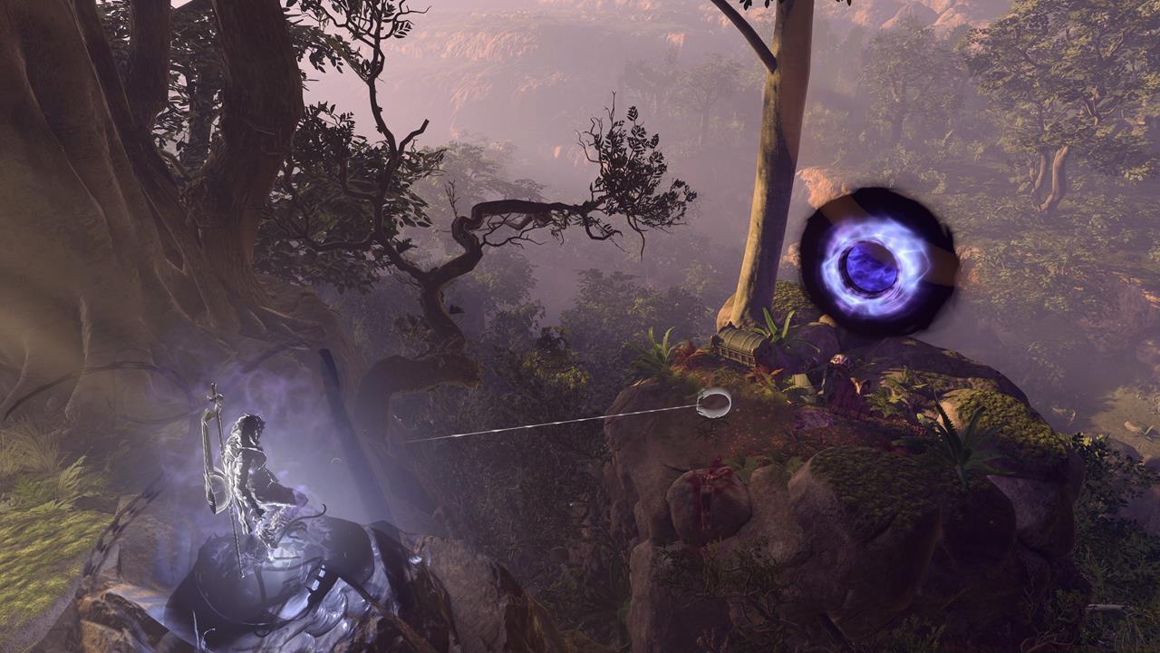 The Nyrulna legendary trident is inside a chest.