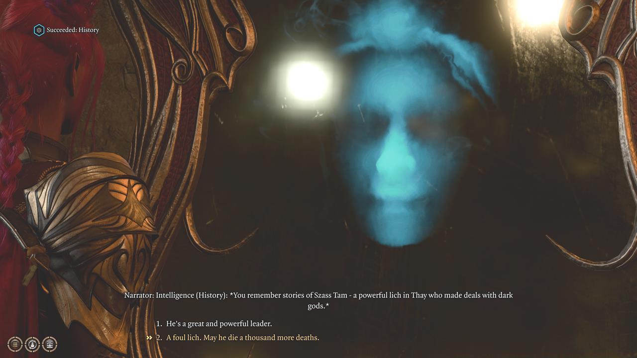 Answer the Ornate Mirror's questions correctly to gain entry.