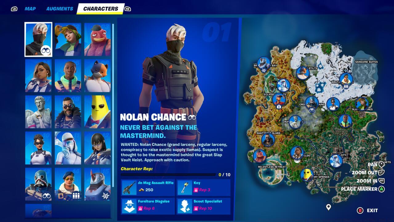 Every NPC in Fortnite Chapter 4 Season 4.