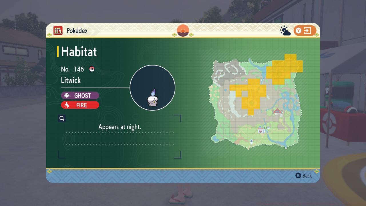 Here's where you can find Litwick in Kitakami.