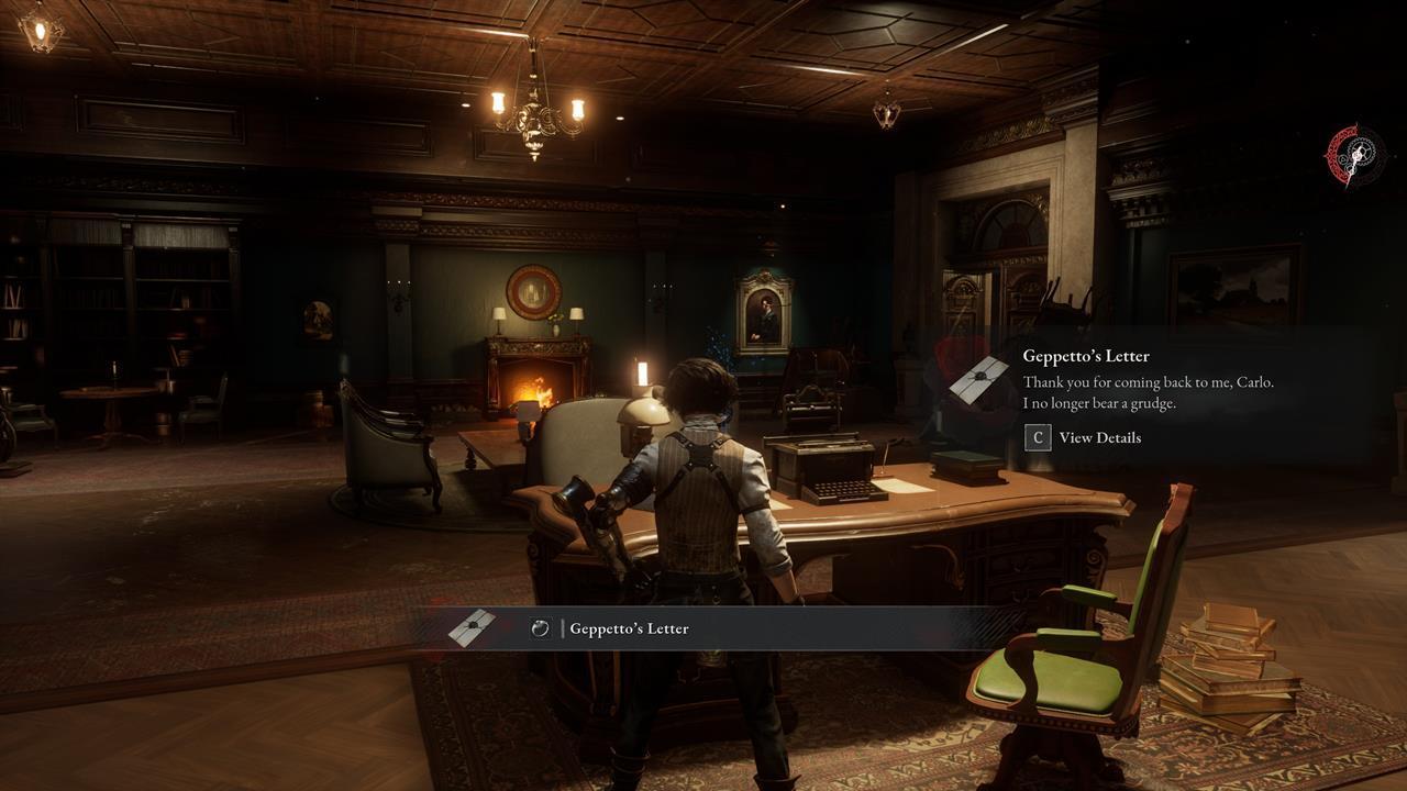 Make sure you read all the pages in Geppetto's Letter.