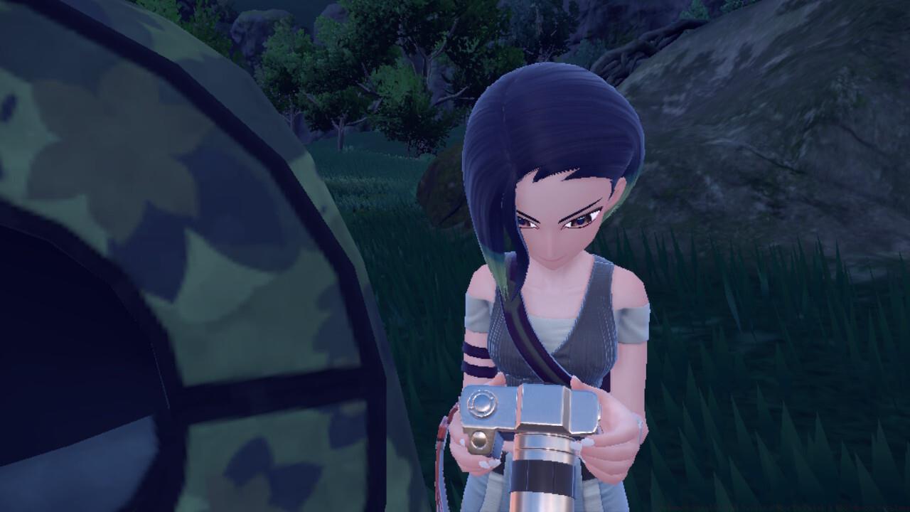 Perrin will need you to take photos of 10 different Pokemon on a foggy night before moving forward.