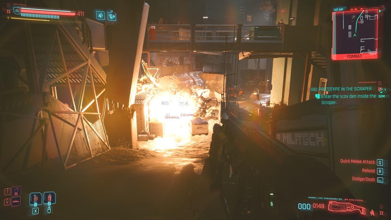 The game nudges you to try various gigs and activities in between some main missions.