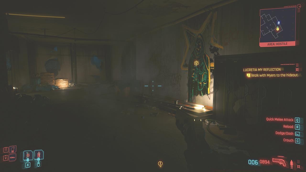 The King of Pentacles is near your hideout.