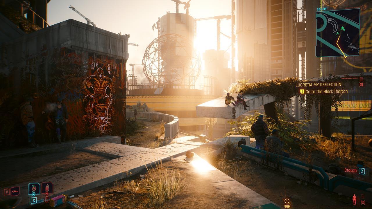 The King of Wands is next to a basketball court.