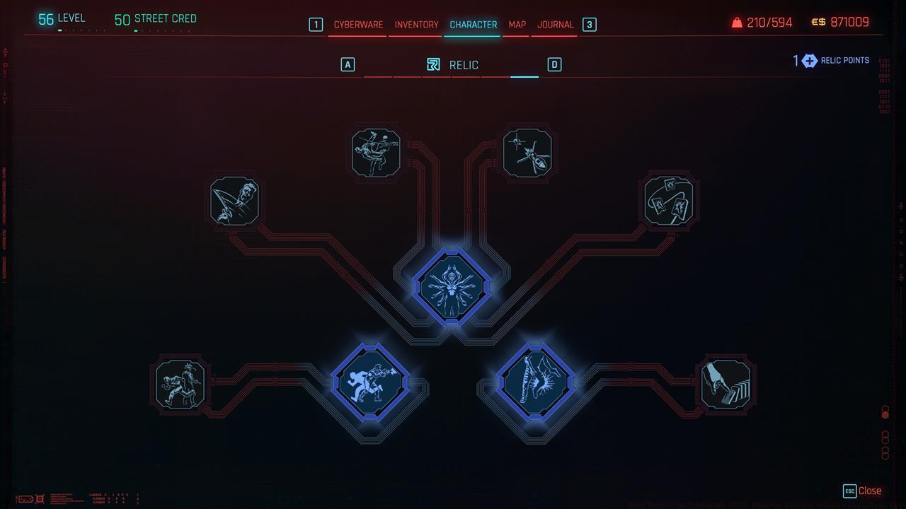 You've got a new skill tree and some points to allocate.