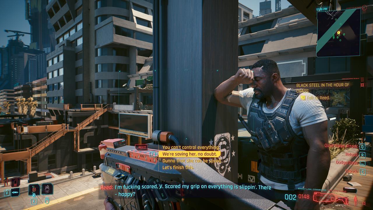 In the Songbird Capture finale, you need to get her back from Night City's forces.