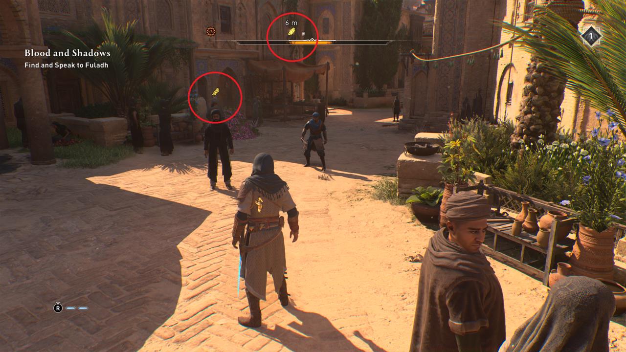 Shards will appear on your compass when you're close to one, and then above the enemy when they're in sight.