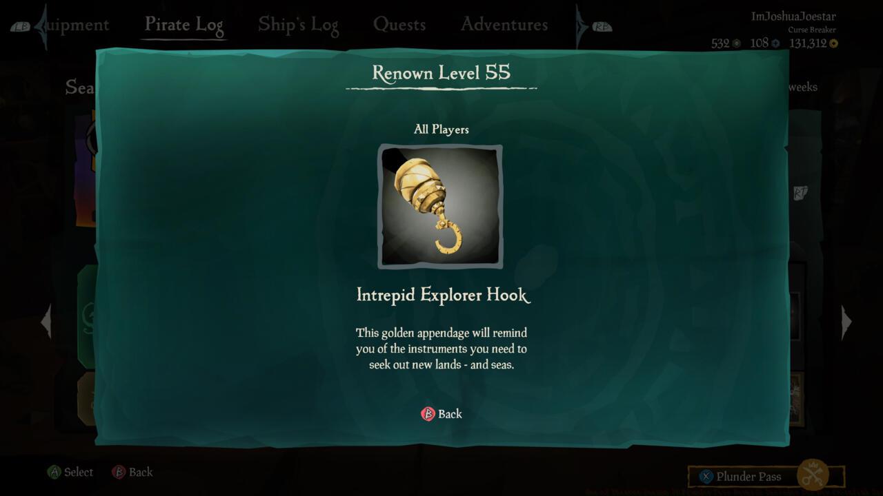 Intrepid Explorer Hook