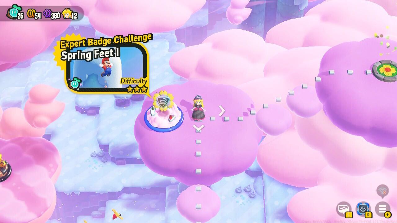 Spring Feet - Expert Badge Challenge (Fluff-Puff Peaks)