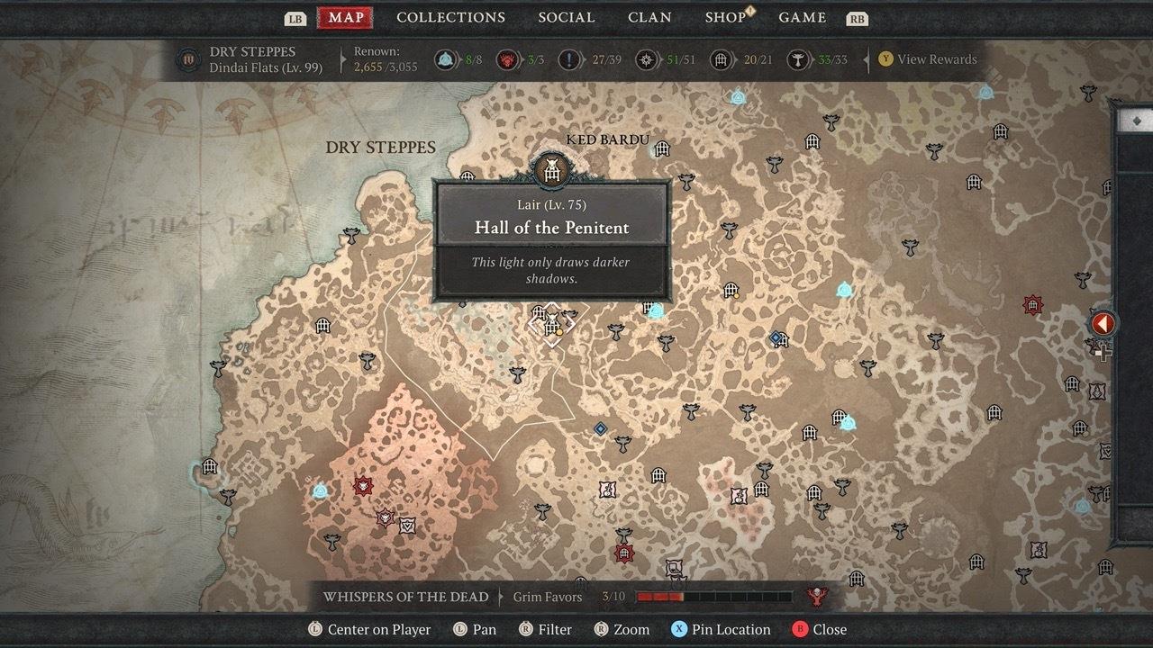 Grigoire, The Galvanic Saint, can be found in the Hall of the Penitent.