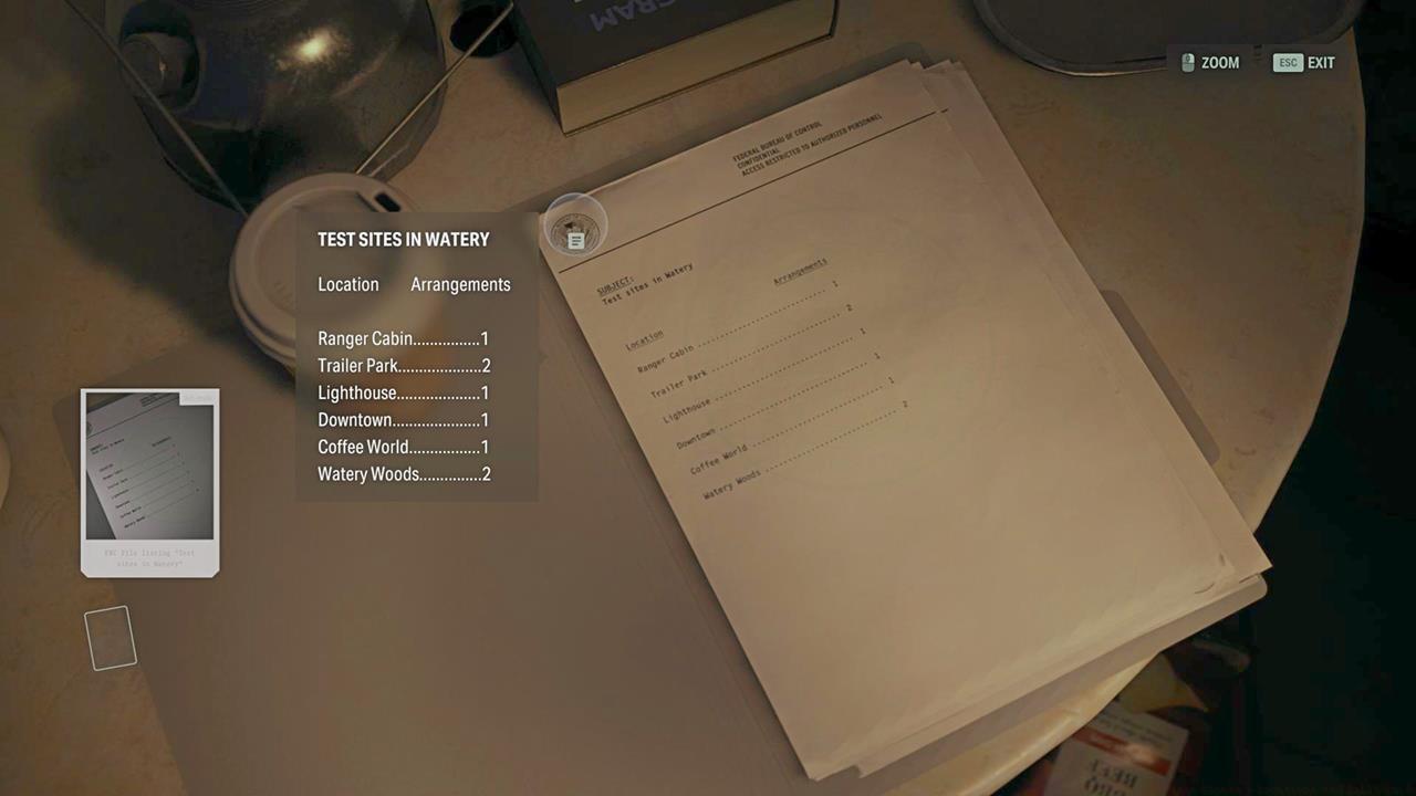 The Ranger Stations in each zone have documents that mark the Nursery Rhyme locations on your map.