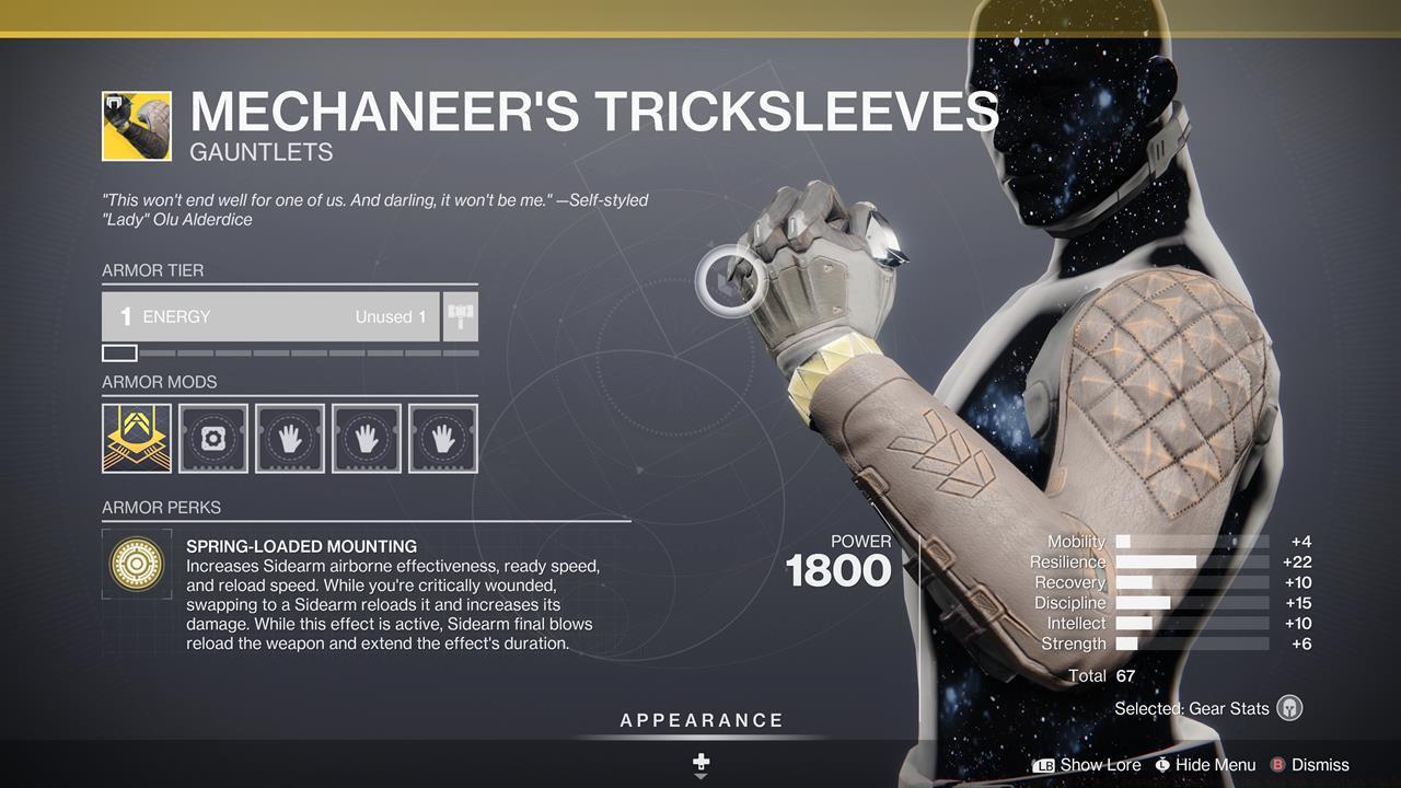 Mechaneer's Tricksleeves