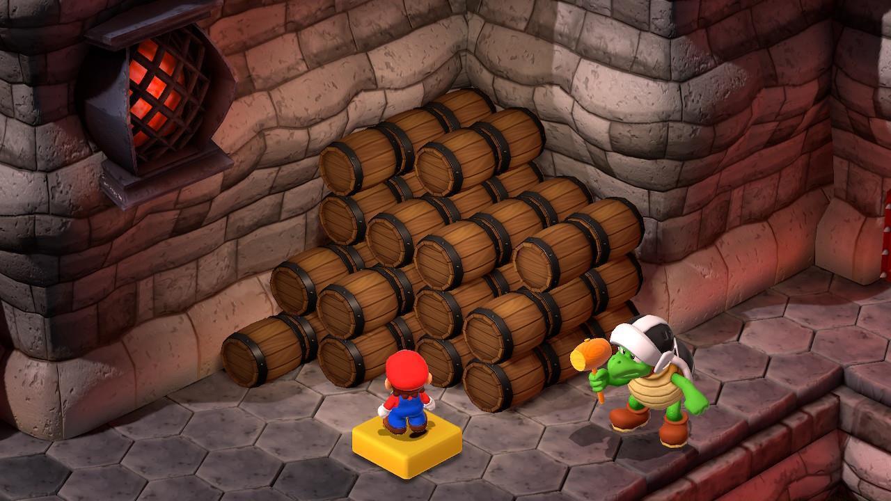 Remember to take a screenshot so you can count the barrels via the console's settings panel.
