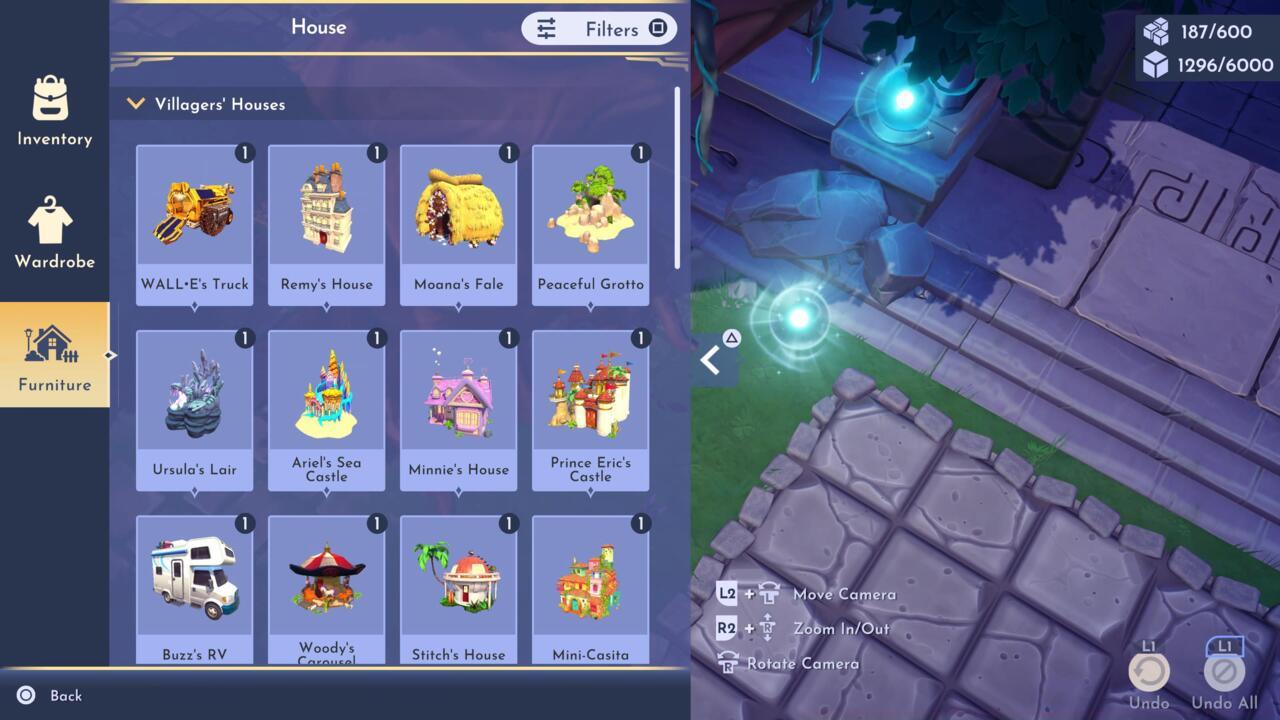 Moving the homes of villagers takes minimal effort.