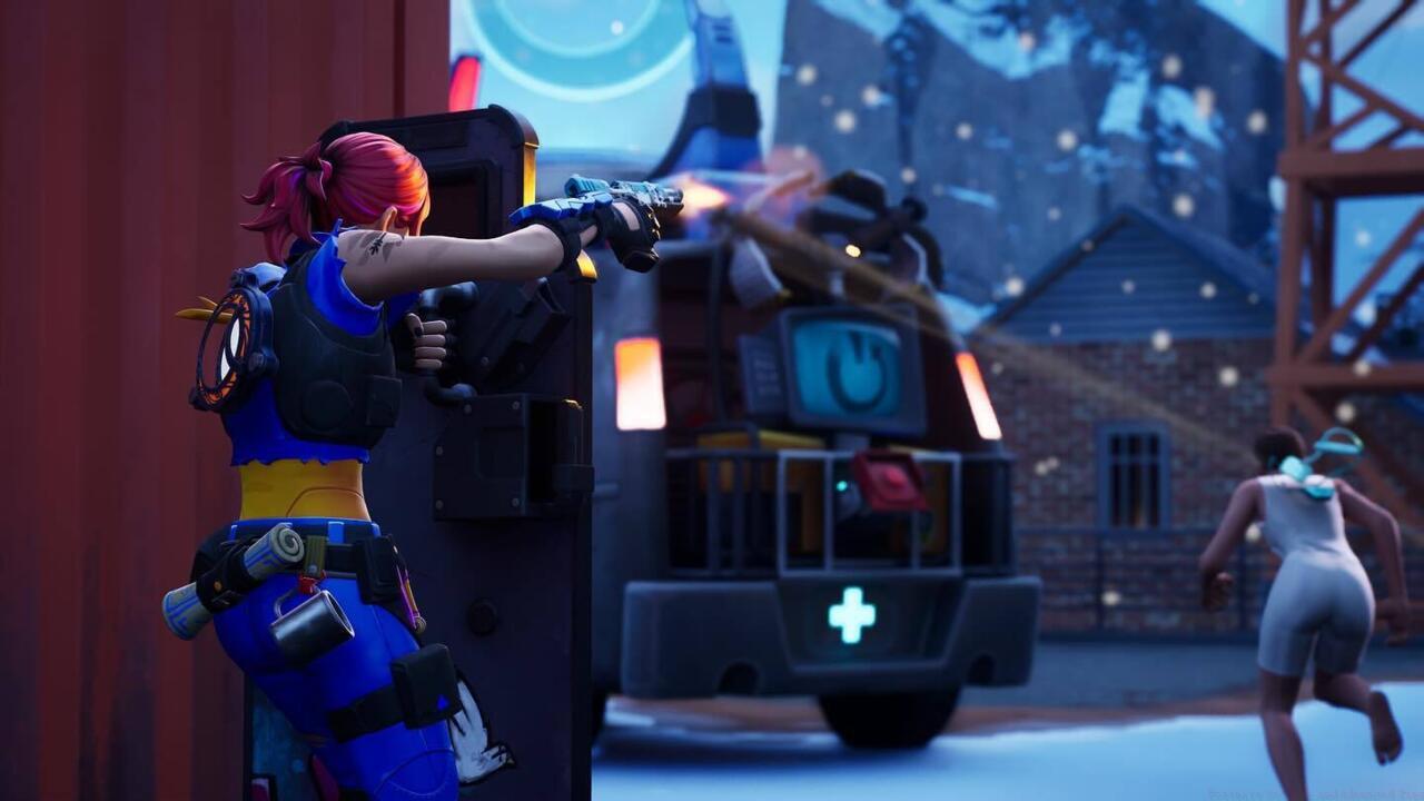 Equip your Riot Shield while reviving or rebooting