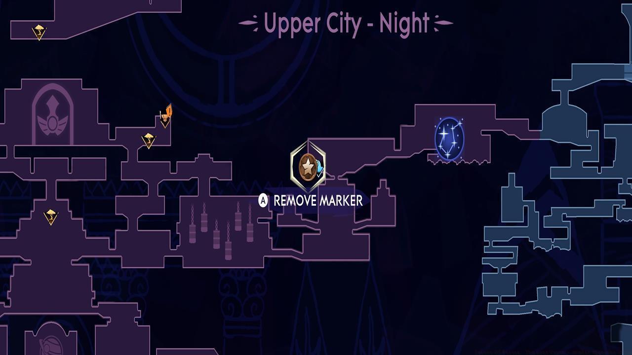 Upper City Amulet Holder map