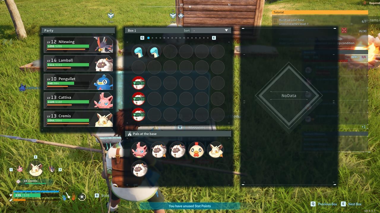 The Palbox has everything you need to manage Pals in your base.