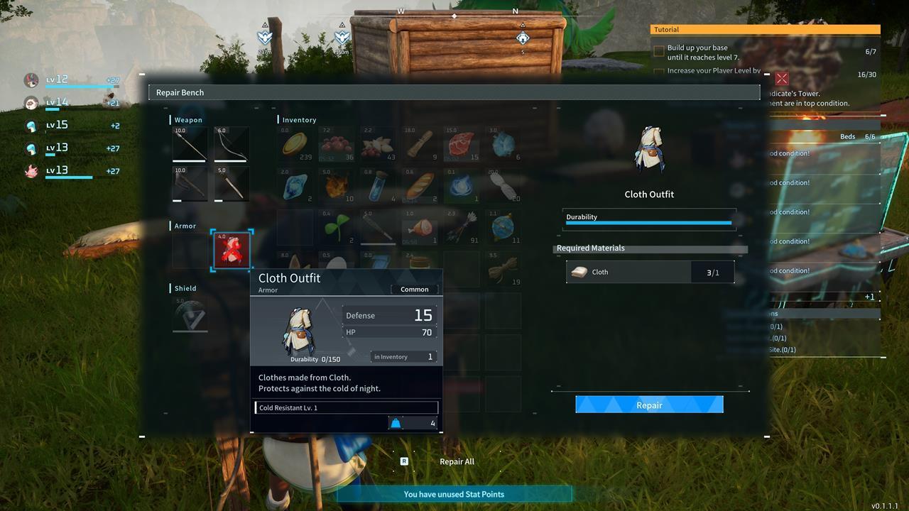 It's cheaper and faster to repair damaged items than to craft replacements.