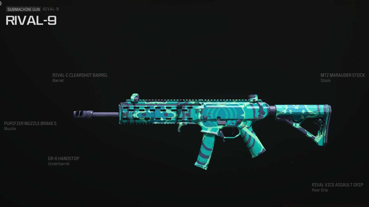 Rival-9 Ranked Play loadout