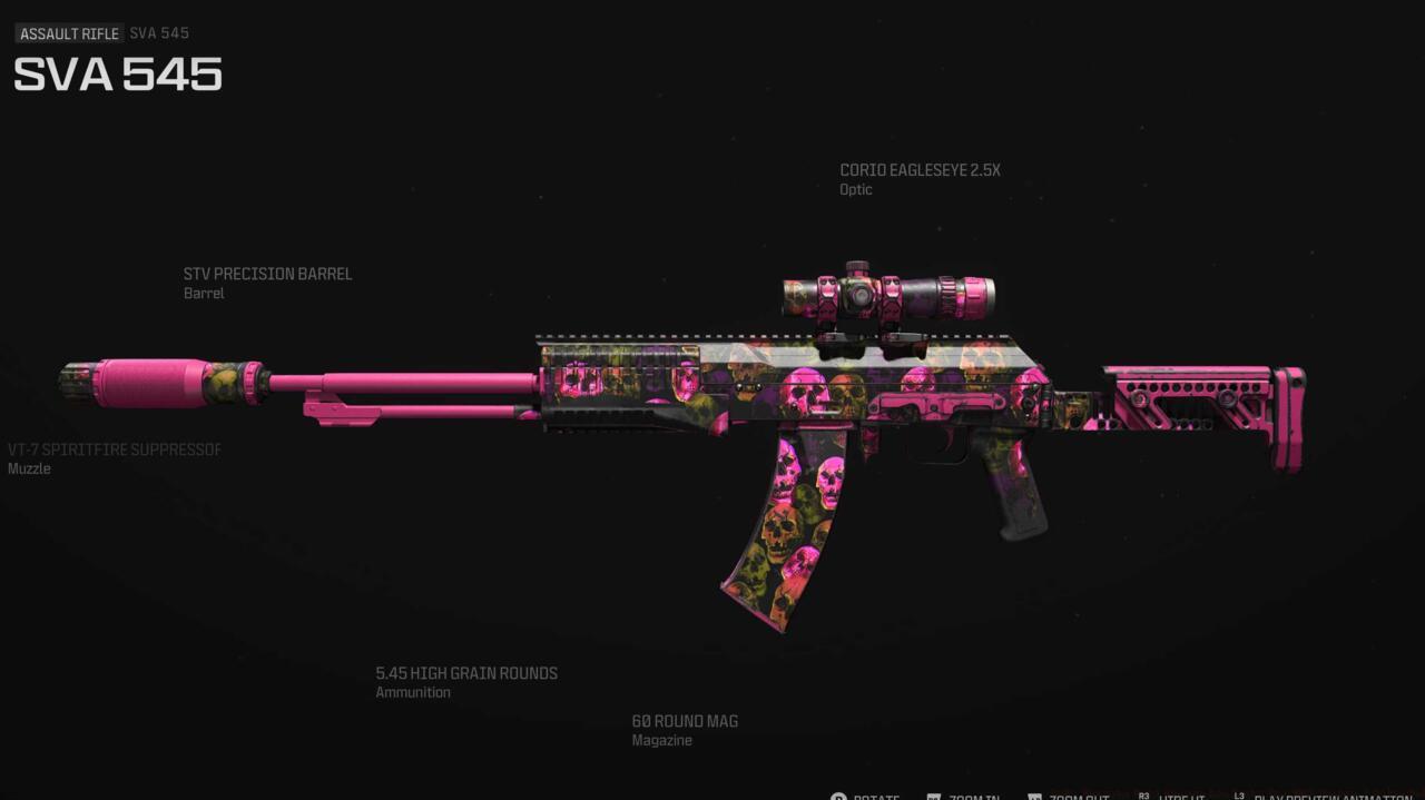 SVA 545 assault rifle