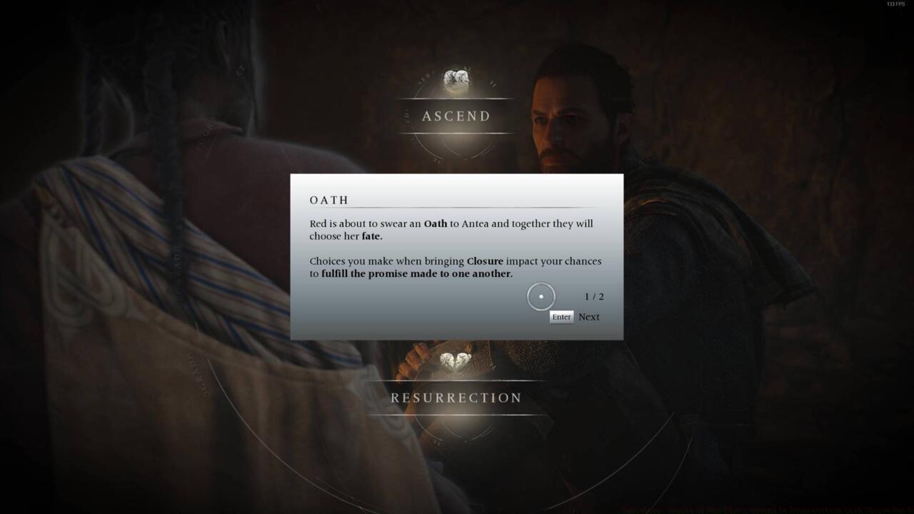 For Red and the player alike, this early decision may weigh heavily.