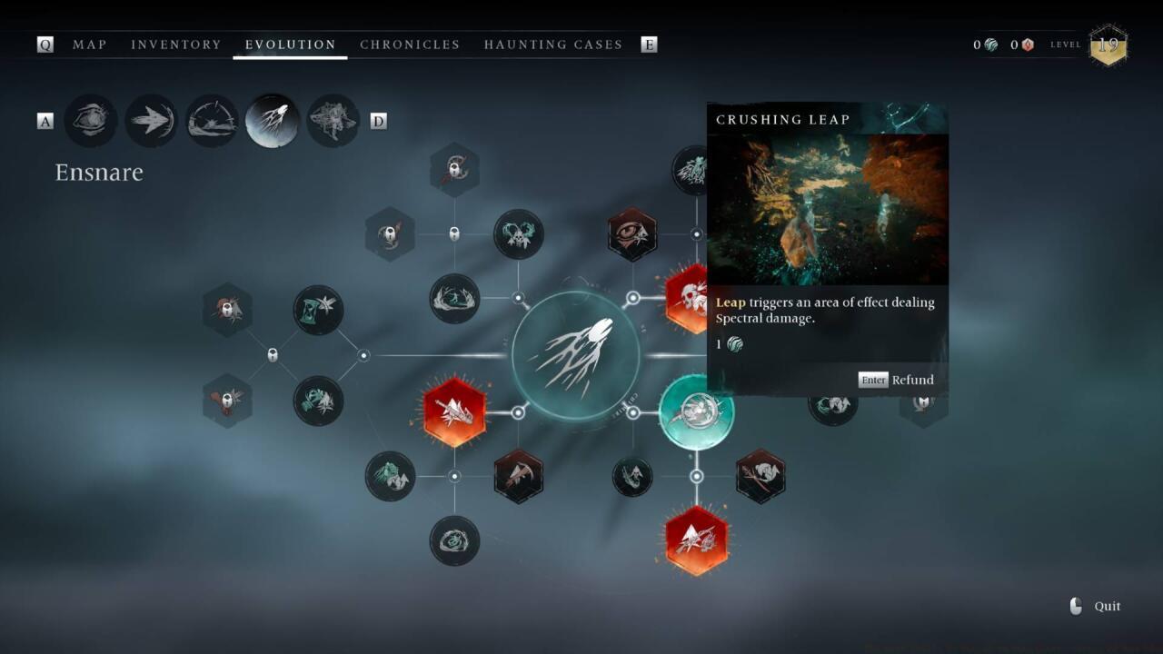 Crushing Leap - Ensnare